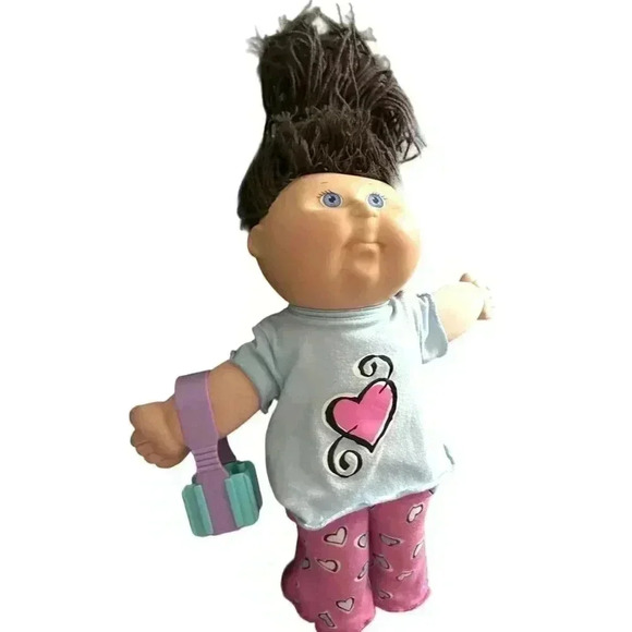 Cabbage Patch Kids Doll Vintage 1990 Pretty Crimp N' Curl 1st Edition Hasbro - Picture 6 of 6